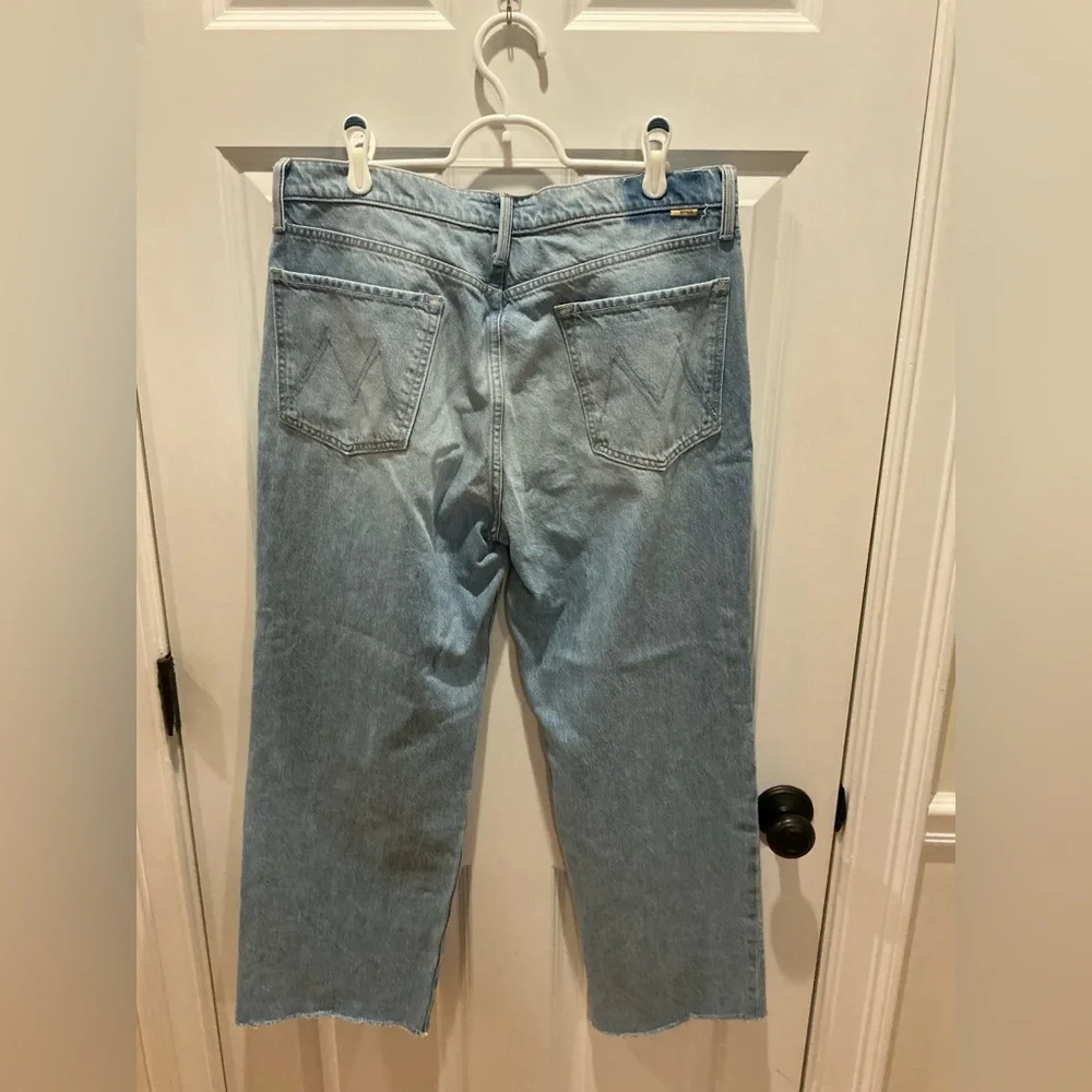 Mother The Rambler Zip Ankle Fray I’m With the Band sz 33 32 - Picture 5 of 11